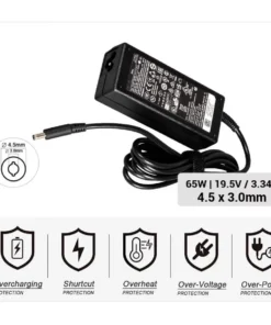 Carregador DELL 19,5V / 3,33A | 4,5x3,0mm | 65 W