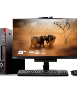FUJITSU ESPRIMO D738 SFF · INTEL CORE i5 9500 · 8GB DDR4 · SSD de 256GB · MONITOR LENOVO FHD DE 22" WIN11
